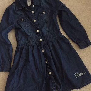 LIKE NEW! Girls Denim Dress